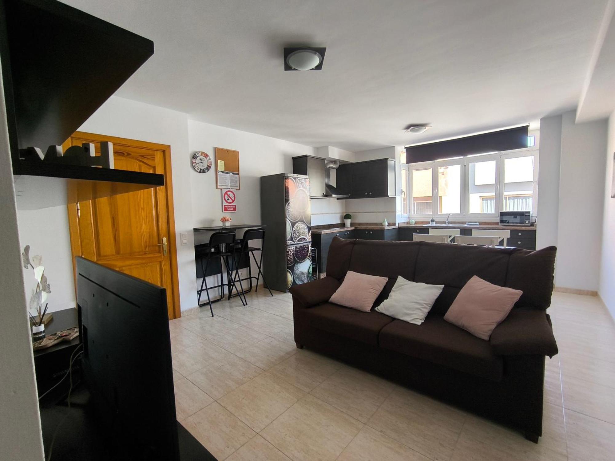 Ar Home - Apartamento De 3 Dormitorios Con Ascensor En Las Huesas, 特尔德 外观 照片